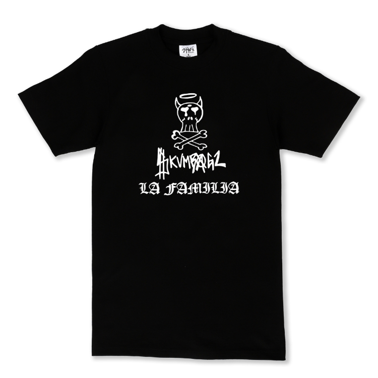 Skvmbagz La Familia Limited Edition T- Shirt - Black/White