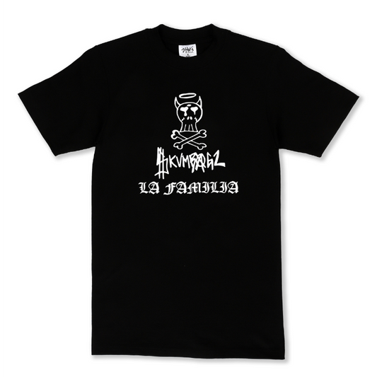 Skvmbagz La Familia Limited Edition T- Shirt - Black/White